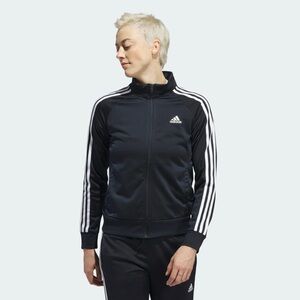 BNWT Women's Adidas Essentials Warm-Up Slim 3-Stripes Track Jacket!